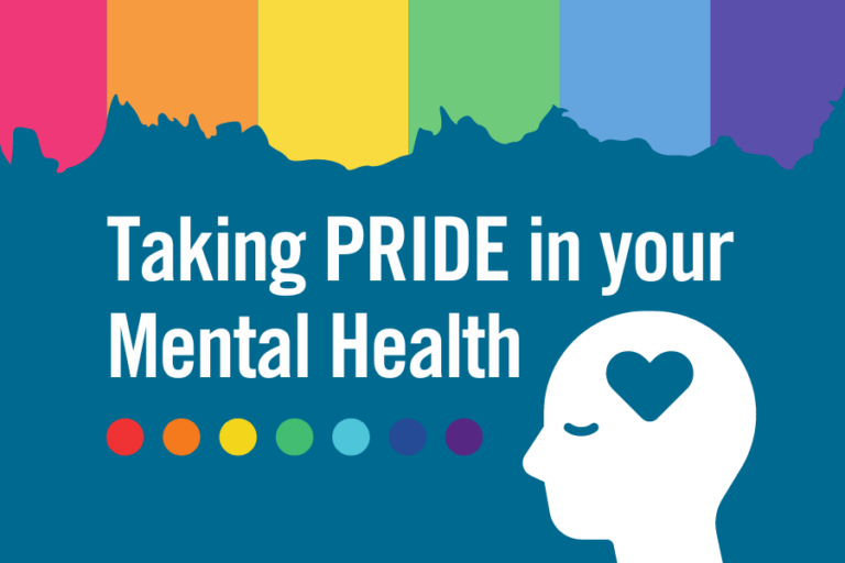 Taking PRIDE In Your Mental Health - Distress Centre