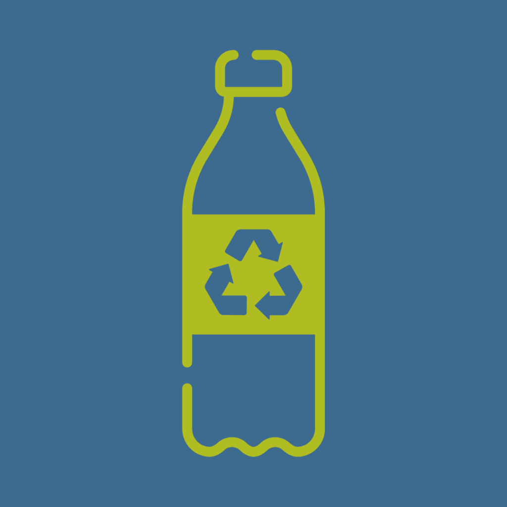 img des: a graphic of a bottle with a recycling symbol